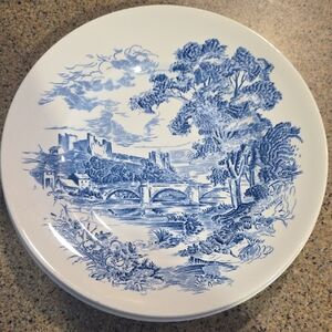 Wedgwood Blue and White Dinner Plate